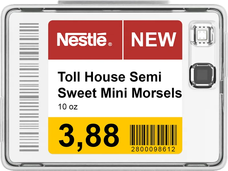 Étiquette Pricer SmartTAG Color 1.6 pouces